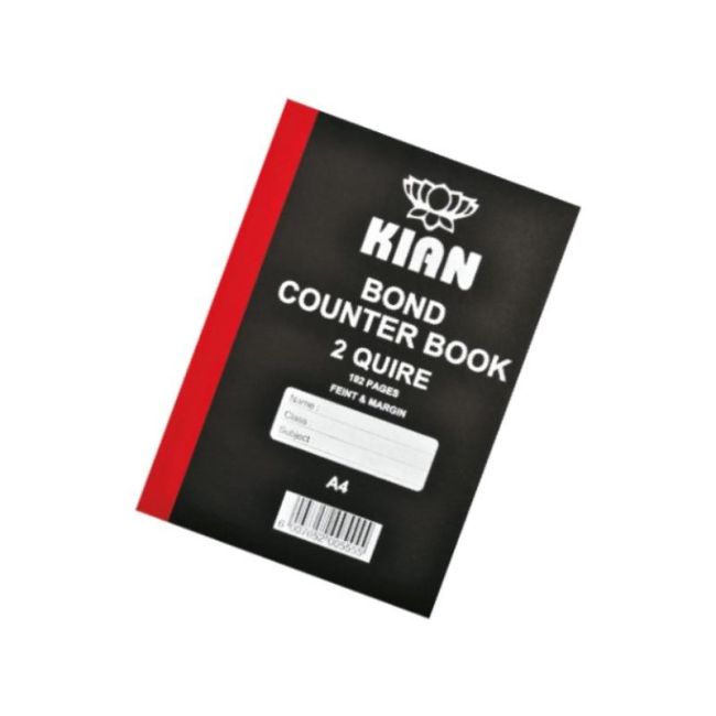 2QUIRE COUNTER BOOK